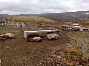 FV 243 Aurland-Lærdal, rasteplass Flotane