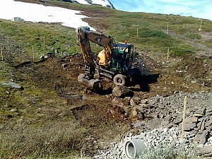 FV 243 Aurland-Lærdal, utsiktspunkt Vedahaugane