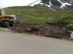 FV 243 Aurland-Lærdal, utsiktspunkt Vedahaugane