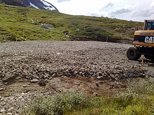 FV 243 Aurland-Lærdal, utsiktspunkt Vedahaugane