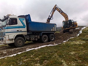 FV 243 Aurland-Lærdal, kunstprosjekt Bjørnehi Vedahaugane