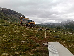 FV 243 Aurland-Lærdal, kunstprosjekt Bjørnehi Vedahaugane