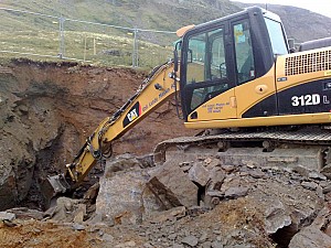 FV 243 Aurland-Lærdal, kunstprosjekt Bjørnehi Vedahaugane