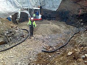 FV 243 Aurland-Lærdal, kunstprosjekt Bjørnehi Vedahaugane