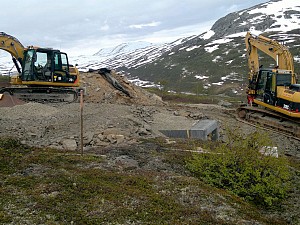 FV 243 Aurland-Lærdal, kunstprosjekt Bjørnehi Vedahaugane