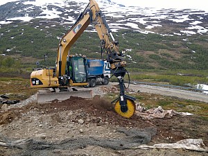 FV 243 Aurland-Lærdal, kunstprosjekt Bjørnehi Vedahaugane