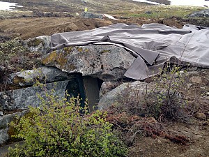 FV 243 Aurland-Lærdal, kunstprosjekt Bjørnehi Vedahaugane