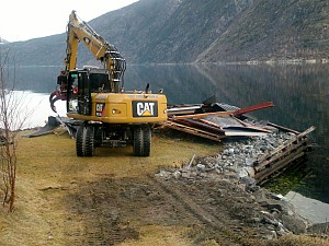 Div opprydding etter Dagmar